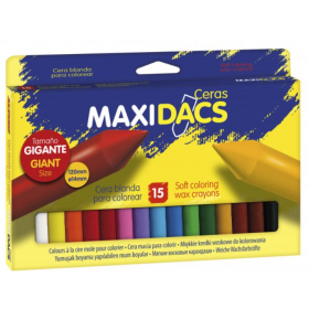 Estuche 15 Ceras Maxidacs Alpino