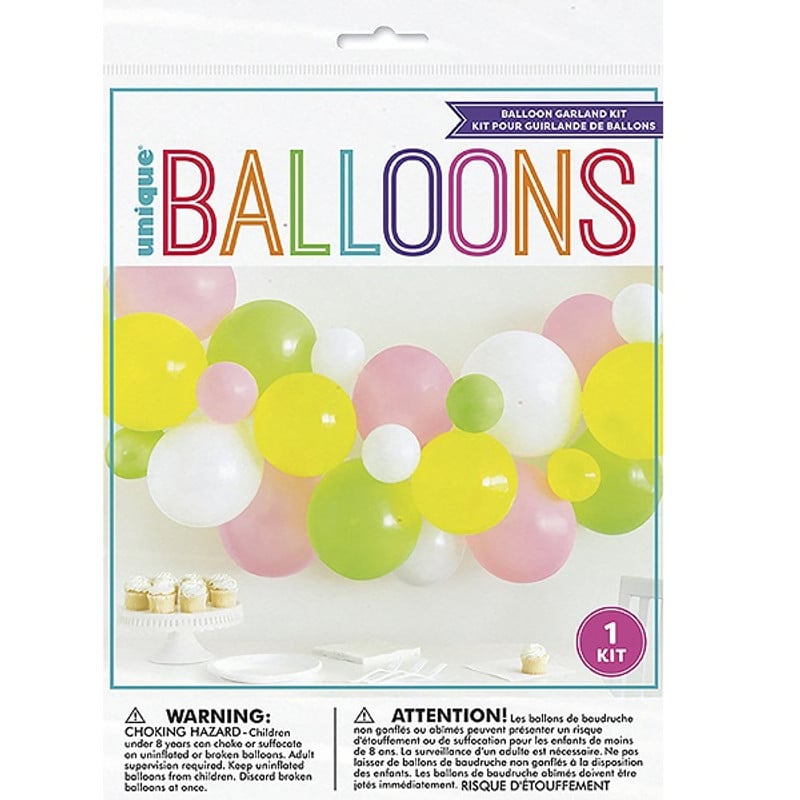KIT DE GUIRNALDAS DE GLOBOS COLORES VARIADOS