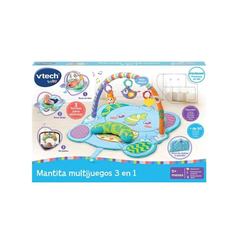 Mantita Multijuegos 3 en 1