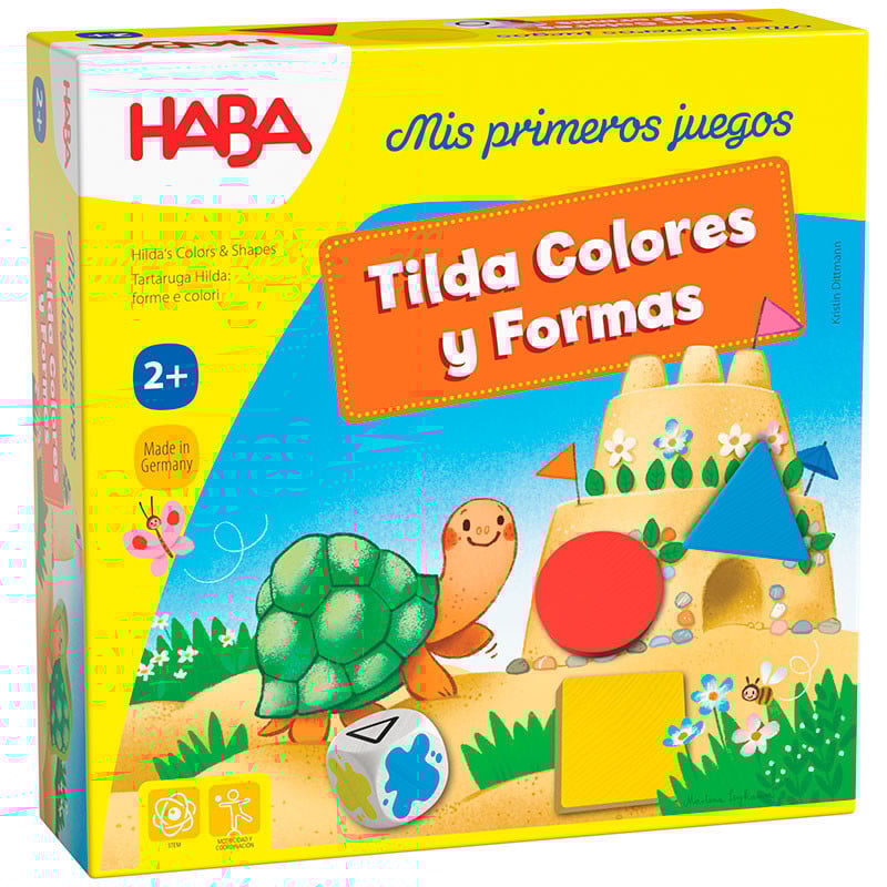 MIS PRIMEROS JUEGOS TILDA COLORES Y FORM