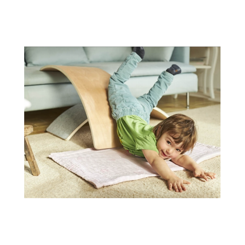 TABLA DE EQUILIBRIO MEDIA LUNA MADERA