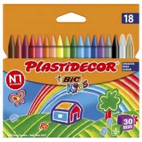 18 Ceras Plastidecor Kids