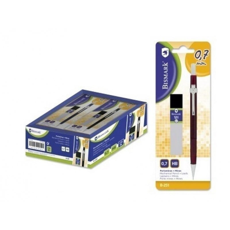 Portaminas Bismark Con Minas 0.7mm
