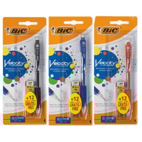 Portaminas Bic Velocity 0.5mm+12Minas