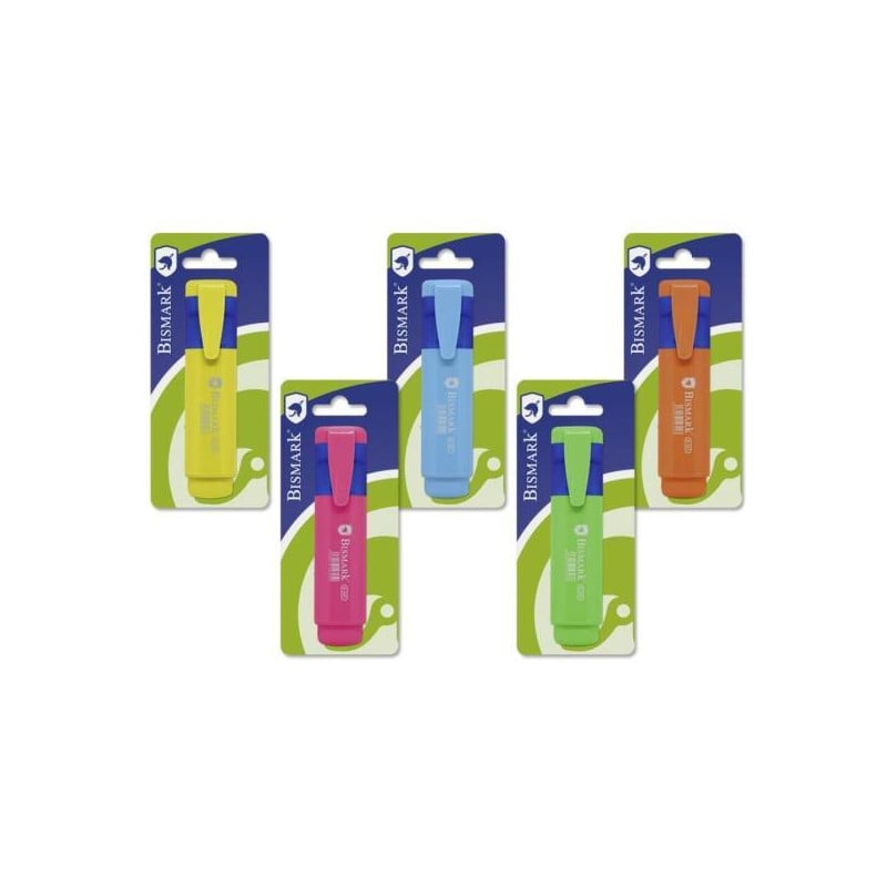 Rotulador Flourescente Blister1 Unidad Bismark