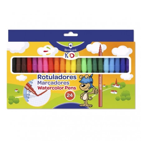 Rotuladores Bismark 24 Colores