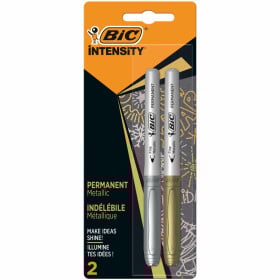 Rotulador Permanente Bic Oro/Plata