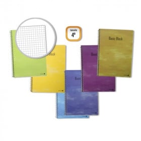 Golden Cuaderno 80 Hojas Cuadrado 4º
