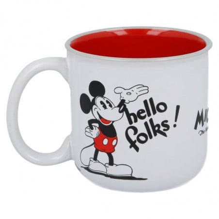 TAZA CERAMICA DESAYUNO MICKEY MOUSE CAJA