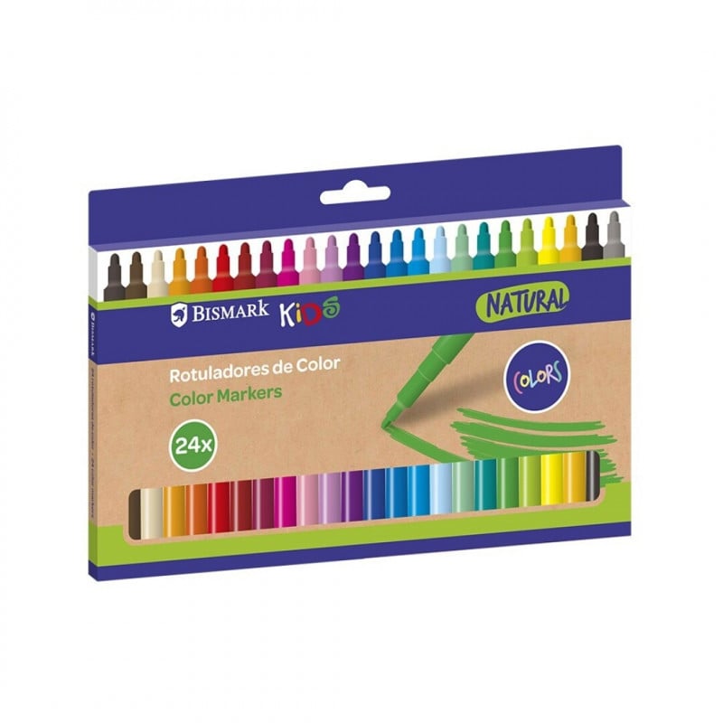 Natural Color Rotuladores 24 Colores
