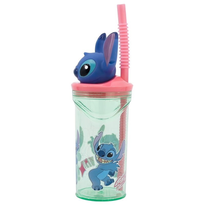 VASO FIGURITA 3D STITCH FLOWERS 360 ML