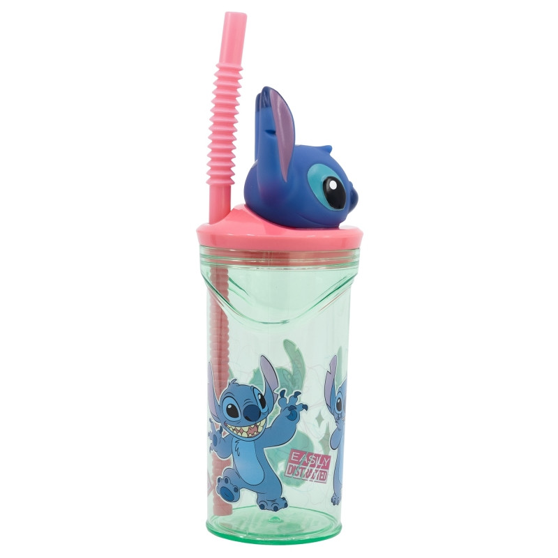 VASO FIGURITA 3D STITCH FLOWERS 360 ML