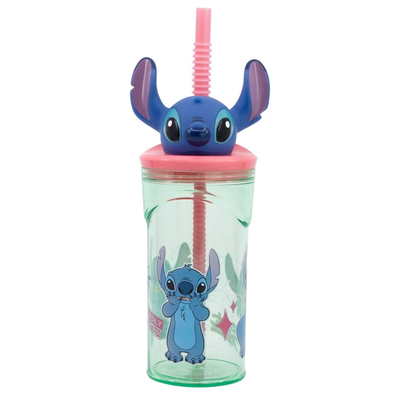 VASO FIGURITA 3D STITCH FLOWERS 360 ML