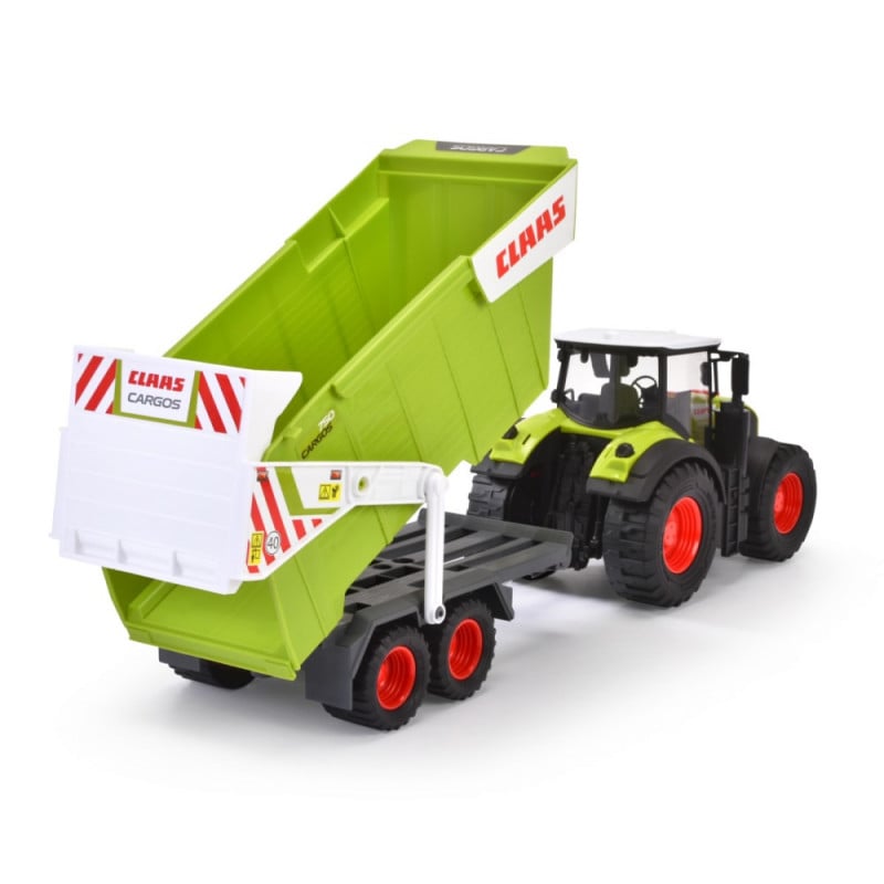 TRACTOR CLAAS GRANJA CON TRAILER 65 CM