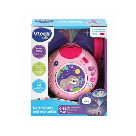 Proyector Cuna Duerme Conmigo Rosa