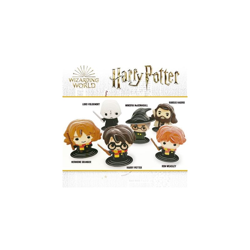 PUZZLE MINI FIGURAS 3D HARRY POTTER