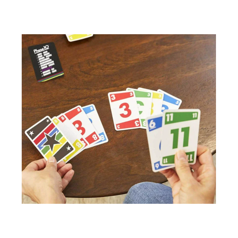 JUEGO DE CARTAS PHASE 10