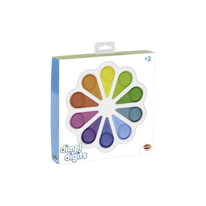 Dígitos Pop It Bilingüe