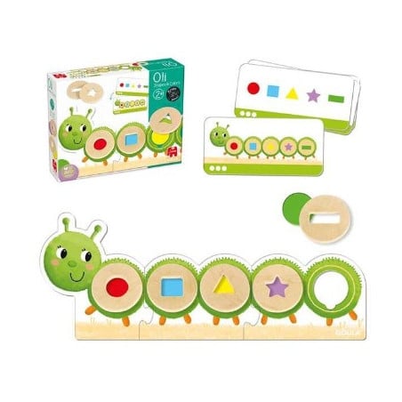 Juego Didáctico de La Oruga Oli