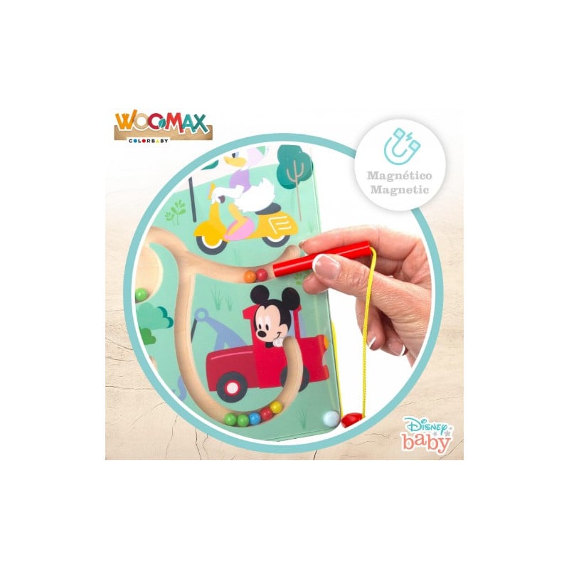 WOOMAX DISNEY LABERINTO MADERA MAGNETICO