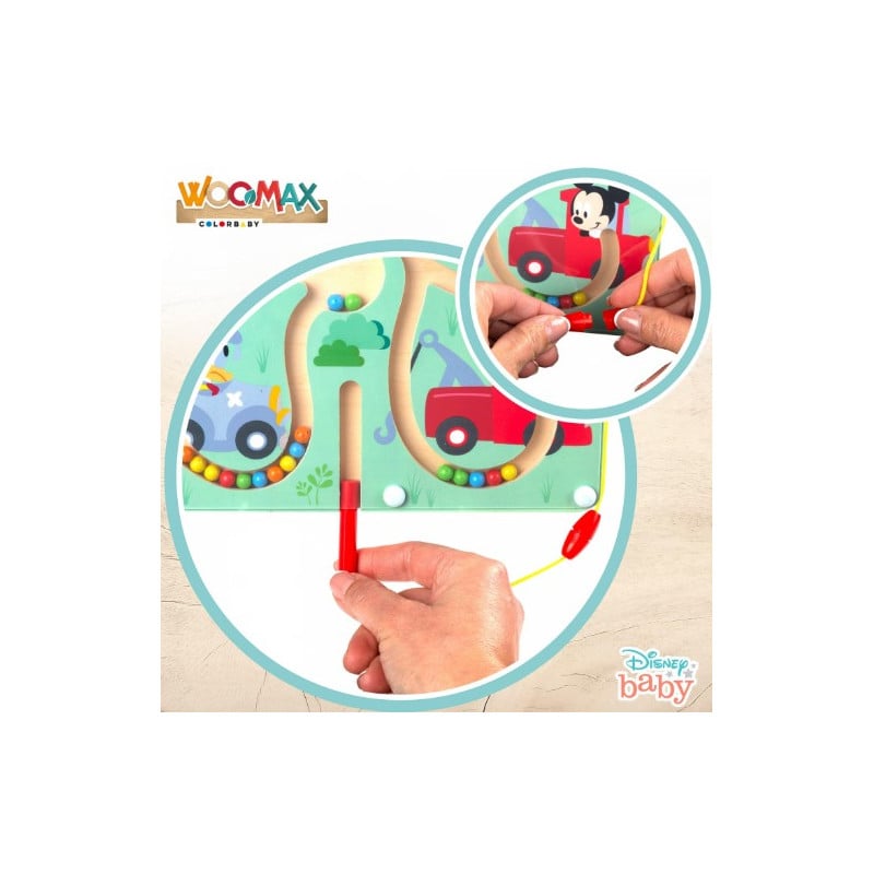 WOOMAX DISNEY LABERINTO MADERA MAGNETICO