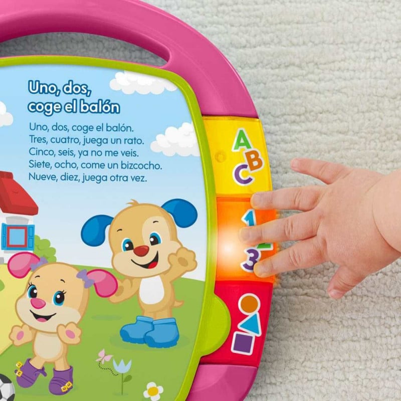 LIBRO APRENDIZAJE ROSA FISHER PRICE 