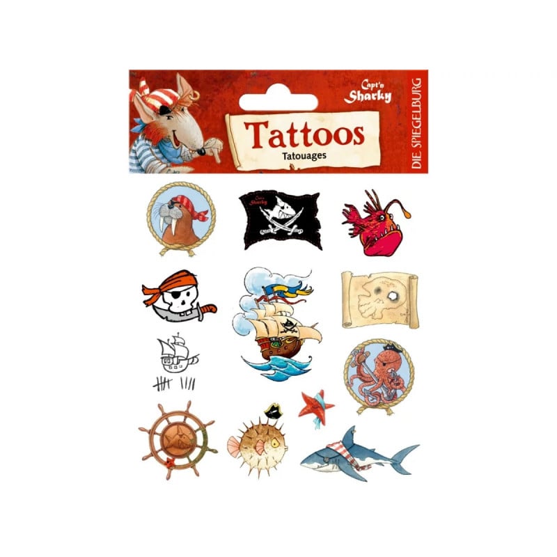 TATUAJES CAPITAN SHARKY