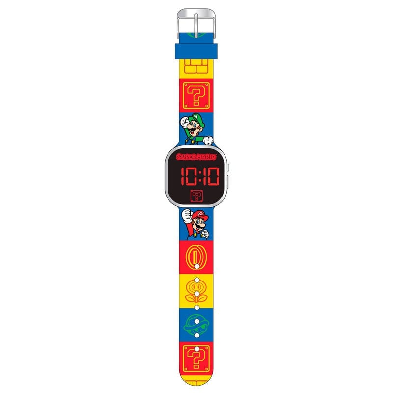 RELOJ LED DE SUPER MARIO