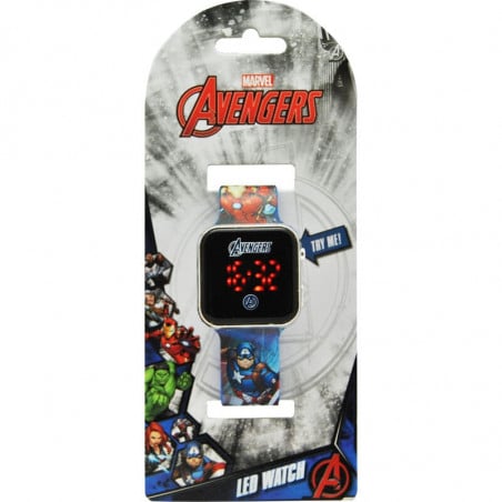 RELOJ LED AVENGERS