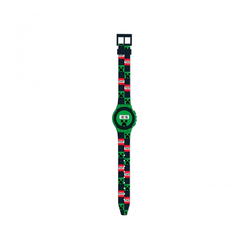 RELOJ DIGITAL MINECRAFT