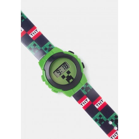 RELOJ DIGITAL MINECRAFT