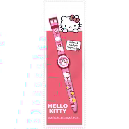 RELOJ DIGITAL HELLO KITTY