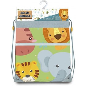 GYM BAG 40X30CM IN TO THE JUNGLE