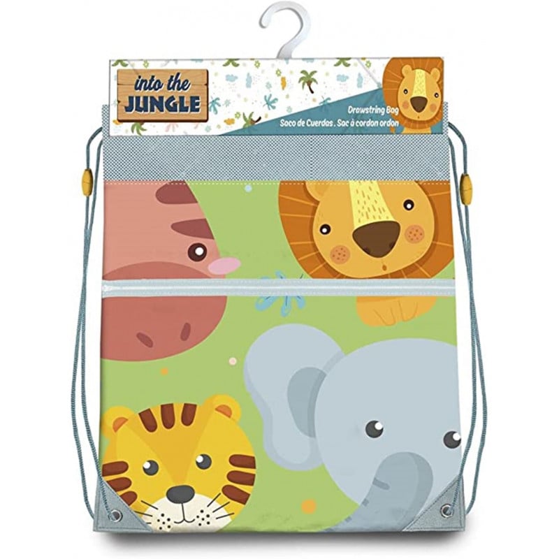 GYM BAG 40X30CM IN TO THE JUNGLE