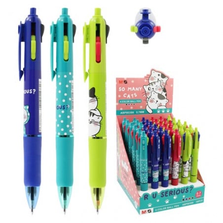 Bolígrafo 4 en 1 So Many Cats