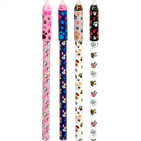 Bolígrafo Borrable Gatos y Perros