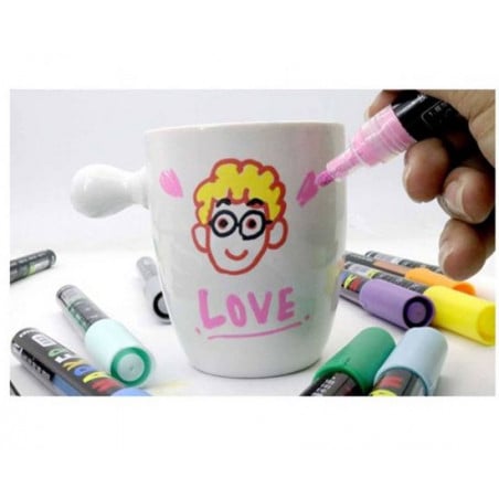 Rotulador Pintura Acrílica Amarillo 3 S401