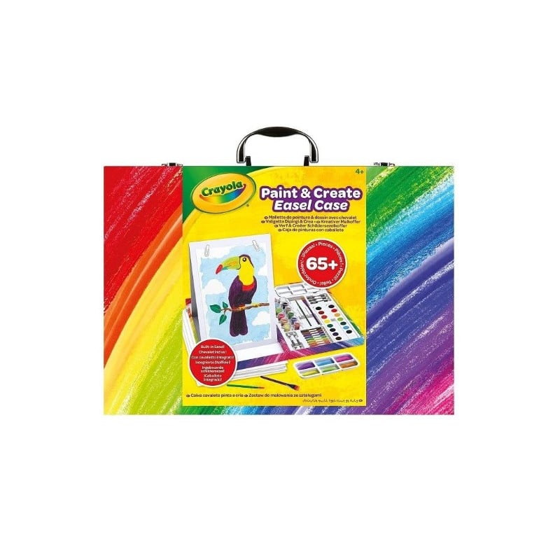 MALETIN DEL PINTOR ARCOIRIS CON CABALLETE