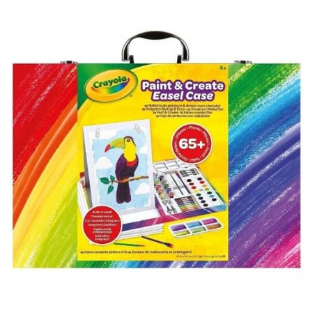 MALETIN DEL PINTOR ARCOIRIS CON CABALLETE