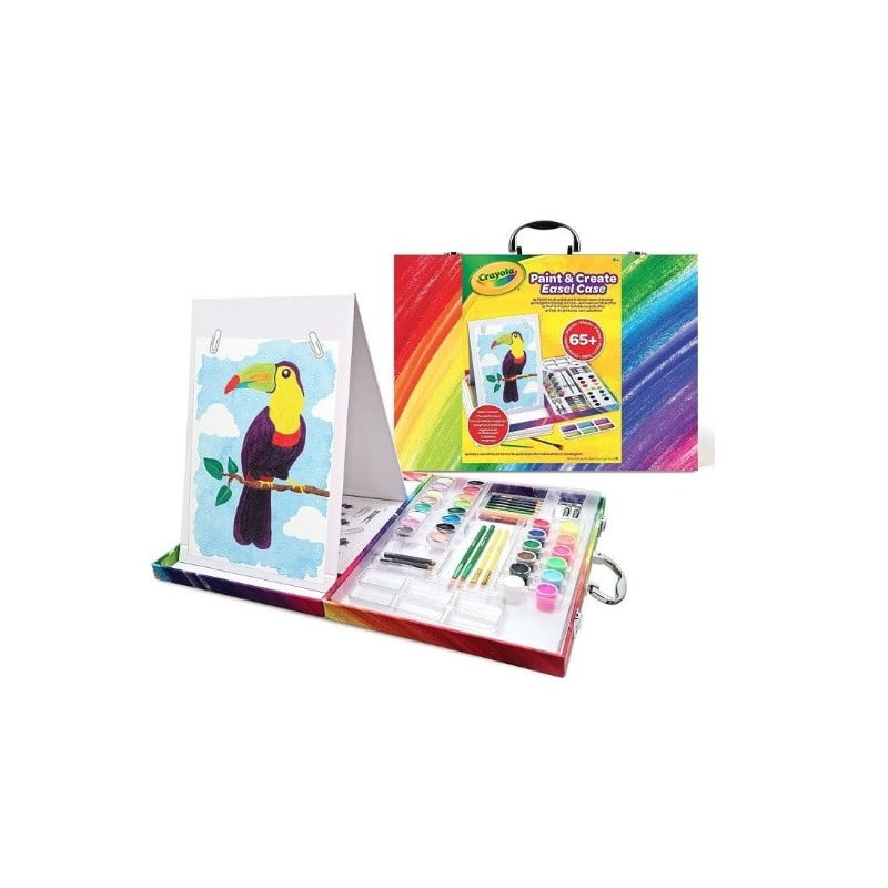 MALETIN DEL PINTOR ARCOIRIS CON CABALLETE