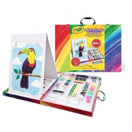 MALETIN DEL PINTOR ARCOIRIS CON CABALLETE