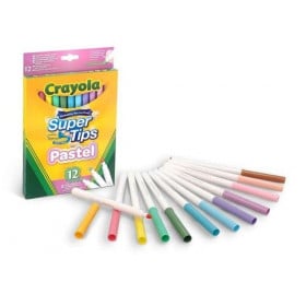 12 Rotuladores Super Punta Lavables 2