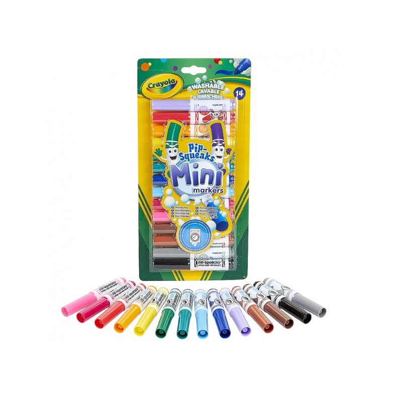 Set 14 Mini Rotuladores Lavables