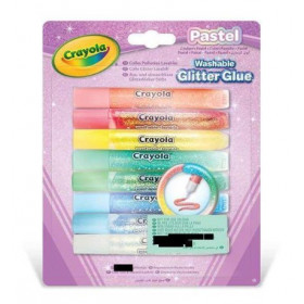 8 Pegamentos Purpurina Lavables Pastel