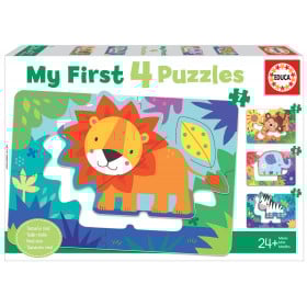 MI PRIMER PUZZLE ANIMALES DE LA SELVA