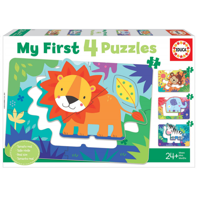 MI PRIMER PUZZLE ANIMALES DE LA SELVA