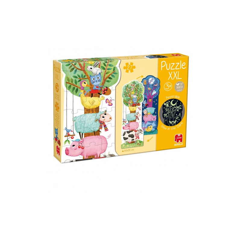 Puzzle XXL Granja Día y Noche