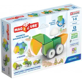 MAGICUBE GREEN WHEELS 13 PIEZAS