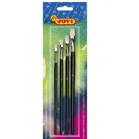 SET 4 PINCELES PELO CERDA Nº 4, 6, 8, 12