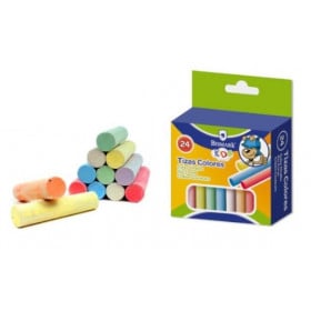 SET 24 TIZAS COLORES PAMPY